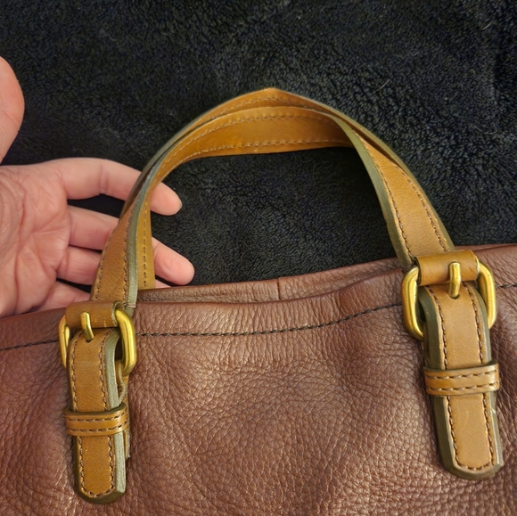 Fossil Explorer Leather Tote - Picture 4 of 8